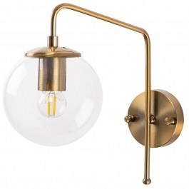 Φωτιστικό Τοίχου - Απλίκα Viran 942FLG1335 15x32x32cm 1xE14 40W Gold Opviq GOLD