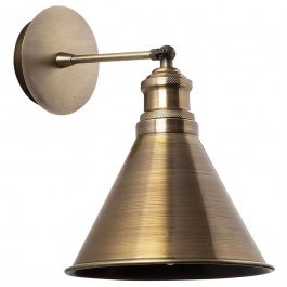 Φωτιστικό Τοίχου - Απλίκα Berceste 525NOR3155 Φ20x29cm E27 40W Gold Opviq GOLD