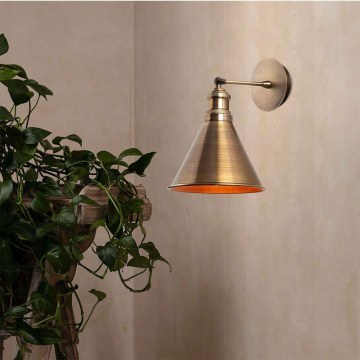Wall Lamp - Sconce Berceste 525NOR3155 D20x29cm E27 40W Gold Opviq