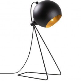 Table Lamp Mixed 942FLG1805 28x15x45cm 1xE14 40W Black Opviq BLACK