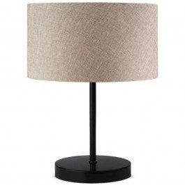 Φωτιστικό Επιτραπέζιο 780SGN2572 24x15x37cm E27 60W Black-Beige Opviq BEIGE-BLACK