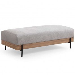 Σκαμπό Eti 560ARE2135 158x68x38cm Grey-Oak GREY