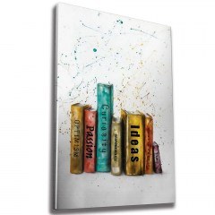 Πίνακας Καμβάς 227WRZ1261 70x100cm Multi Wallity