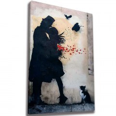 Πίνακας Καμβάς 966BRS1108 70x100cm Multi Wallity