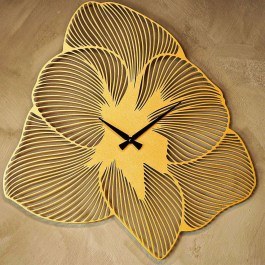 Wall Clock Azalea 507ATP1508 70x70cm Gold Wallity GOLD