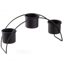 Pot 247HFM1150 40x10x20cm Black Aberto Design BLACK