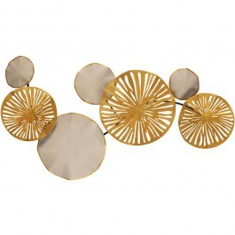 Διακοσμητικό Τοίχου Astrid 279ENZ1198 79x35cm Grey-Gold Wallity GREY-GOLD