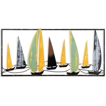 Διακοσμητικό Τοίχου Yelkenli 930DYU1177 40x90cm Multi Wallity