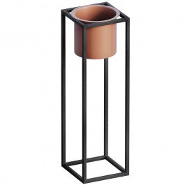 Κασπώ 247HFM1186 15x15x50cm Black-Copper Aberto Design BLACK-COPPER