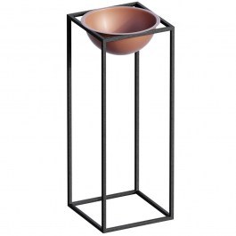 Κασπώ 247HFM1178 22x22x60cm Black-Copper Aberto Design BLACK-COPPER