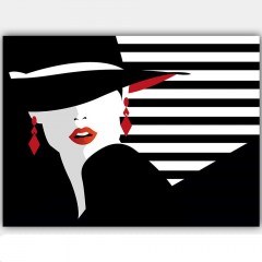 Πίνακας Καμβάς 441HPE1691 100x70cm Multi Wallity