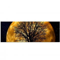 Canvas Painting With Led Light 254LED3269 90x30cm Multi Wallity