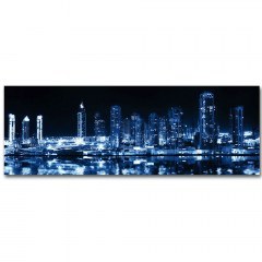 Canvas Painting With Led Light 254LED4390 90x30cm Multi Wallity