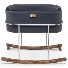 Κούνια Βρεφική Hier 676HDS1134 90x58x70cm Black-Silver