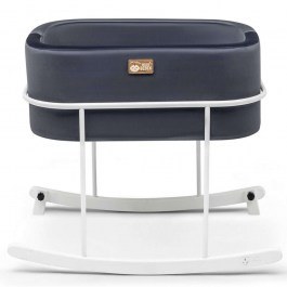 Κούνια Βρεφική Hier 676HDS1132 90x58x70cm Black-White BLACK-WHITE