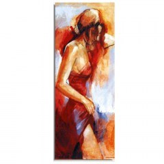 Πίνακας Καμβάς 265VGA1287 30x80cm Multi Wallity