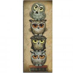 Πίνακας Καμβάς 257MJS1430 30x80cm Multi Wallity