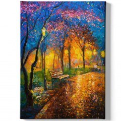 Πίνακας Καμβάς 529TCR1413 70x100cm Multi Wallity