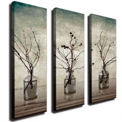Canvas Painting (Set 3Pcs) 265VGA1159 20x70cm Multi Wallity