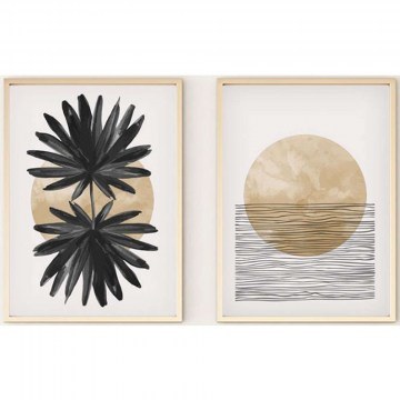 Frames (Set 2Pcs) 693BSE1719 50x70cm Multi Wallity