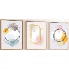 Κάδρα (Σετ 3Τμχ) 693BSE1212 30x40cm Multi Wallity