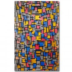 Πίνακας Καμβάς 249CVT1439 45x70cm Multi Wallity