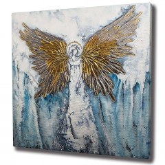 Canvas Painting 843CHB1094 45x45cm Multi Wallity