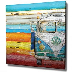 Canvas Painting 762SYM3282 45x45cm Multi Wallity