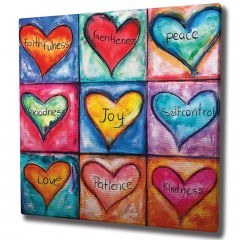 Canvas Painting 227WRZ1292 45x45cm Multi Wallity