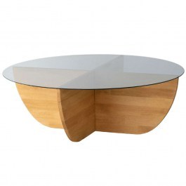Coffee Table Lily 552NOS1475 90x90x30cm Oak OAK