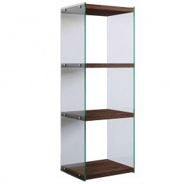 Ραφιέρα Δαπέδου 552NOS1302 40x35x120cm Walnut WALNUT