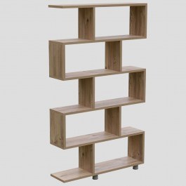 Βιβλιοθήκη Elif 854KLN4308 90x20x156cm Pine OAK