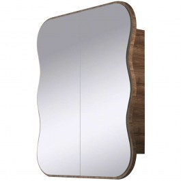 Καθρέπτης Μπάνιου Με Ντουλάπι Day Dream 552NOS1217 60x12x70cm Walnut WALNUT