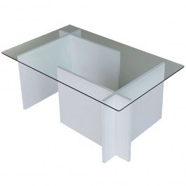 Τραπέζι Σαλονιού Escape 552NOS1442 105x65x40cm White WHITE