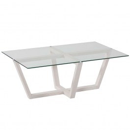 Coffee Table Amalfi 552NOS1453 105x65x35cm White WHITE