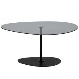 Coffee Table Porto 552NOS2383 90x60x40cm Dark Grey-Black DARK GREY-BLACK