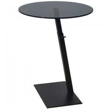 Τραπεζάκι Βοηθητικό Fume 552NOS1448 40x40x75cm Black