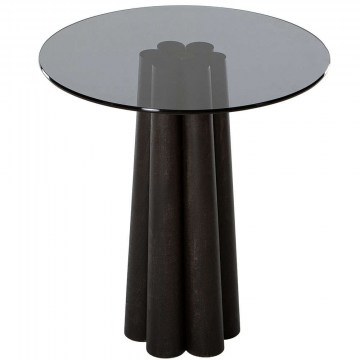 Τραπεζάκι Βοηθητικό Thales 552NOS2398 50x50x50cm Dark Grey-Black