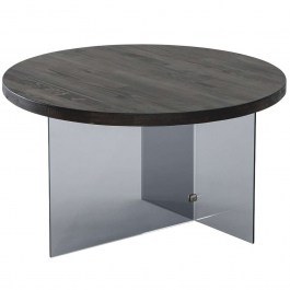 Τραπέζι Σαλονιού Serenity 552NOS2405 70x40cm Dark Grey-Anthracite DARK GREY