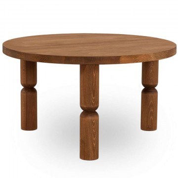 Τραπέζι Σαλονιού Ida 552NOS2389 70x70x40cm Chestnut
