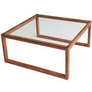 Coffee Table Via 552NOS1441 90x93x40cm Chestnut