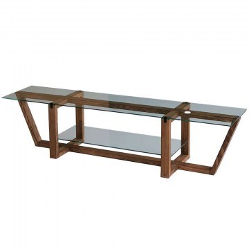TV Furniture Amalfi 552NOS1605 158x35x35cm Walnut