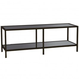 TV Furniture Basic 552NOS2358 130x40x45cm Dark Grey-Black DARK GREY-BLACK