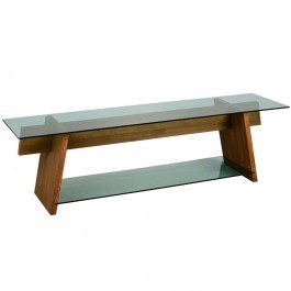 TV Furniture 552NOS1502 158x40x45cm Walnut-Green WALNUT-GREEN