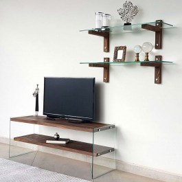 TV Composition 552NOS1508 120x35x45cm Walnut WALNUT