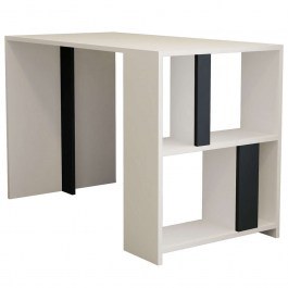 Office Lima 845HCT3834 120x60x75,4cm White-Anthracite WHITE-ANTHRACITE
