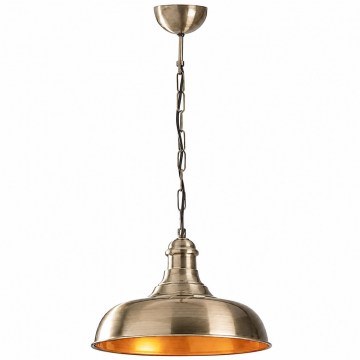 Pendant Lamp Berceste 521SHN3183 32x32x66cm E27 40W Gold Opviq