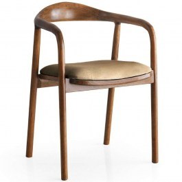 Πολυθρόνα Pa 974NMB1705 52x77x51cm Light Brown LIGHT BROWN