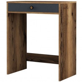 Τουαλέτα Lizbon 845HCT5377 70x40x84,7cm Walnut-Anthracite WALNUT-ANTHRACITE