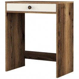 Τουαλέτα Lizbon 845HCT5381 70x40x84,7cm Walnut-Cream WALNUT-CREAM